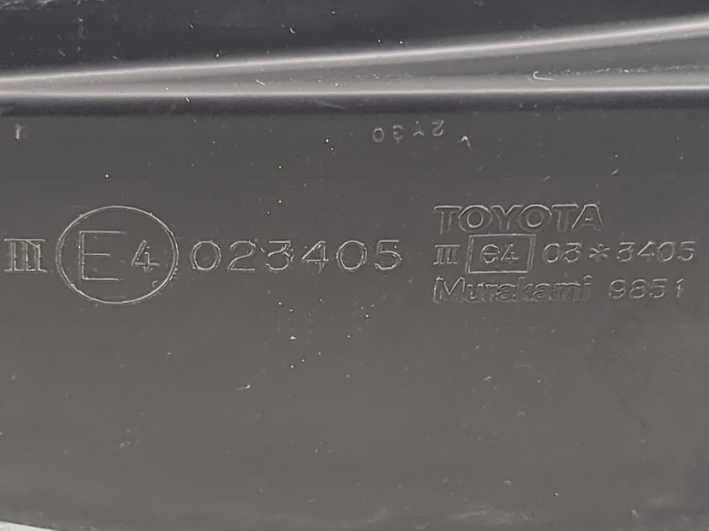 2012-2018 Toyota Prius V Driver Side View Mirror - Left Door Mirror OEM Used - Oemusedautoparts1.com