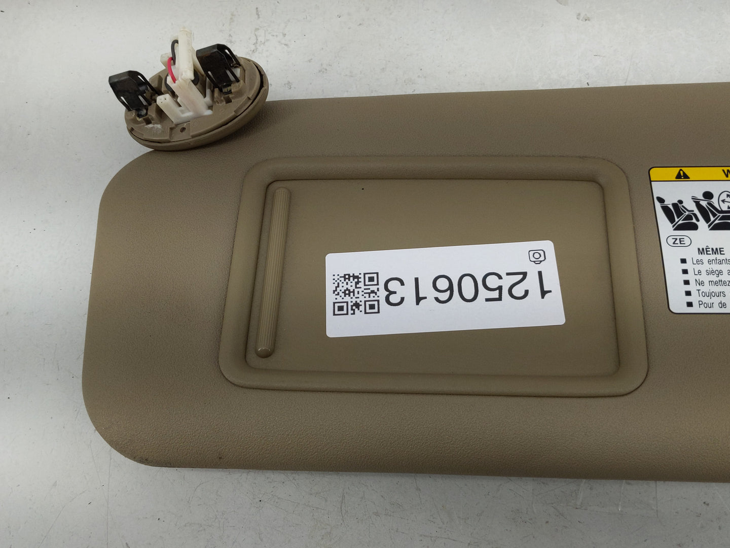 2010-2014 Toyota Rav4 Sun Visor Shade Replacement Passenger Right Mirror Fits Fits 2010 2011 2012 2013 2014 OEM Used Auto Pa