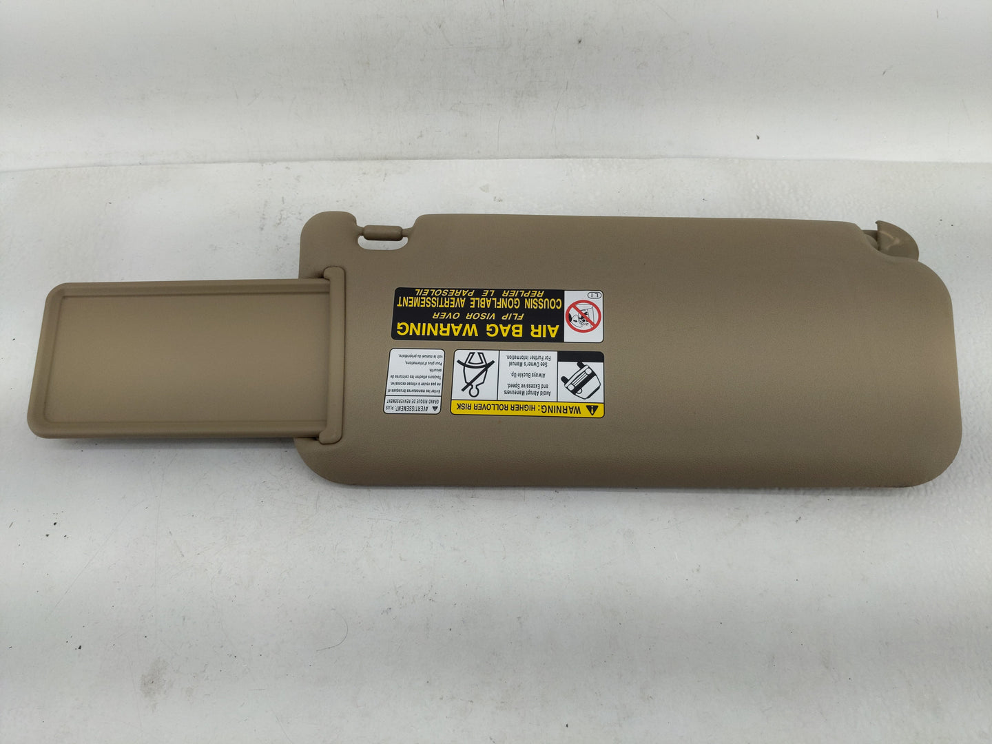 2010-2014 Toyota Rav4 Sun Visor Shade Replacement Passenger Right Mirror Fits Fits 2010 2011 2012 2013 2014 OEM Used Auto Pa