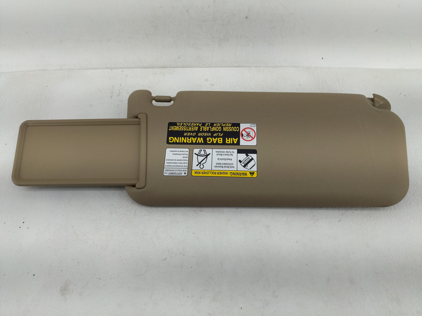 2010-2014 Toyota Rav4 Sun Visor Shade Replacement Passenger Right Mirror Fits Fits 2010 2011 2012 2013 2014 OEM Used Auto Pa