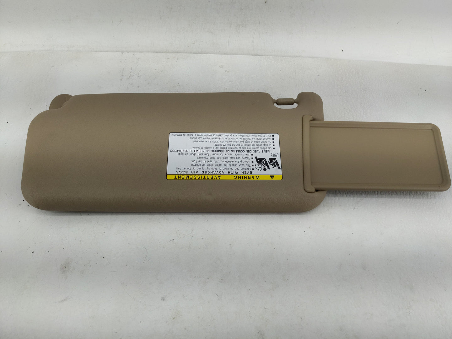 2010-2014 Toyota Rav4 Sun Visor Shade Replacement Driver Left Mirror Fits Fits 2010 2011 2012 2013 2014 OEM Used Auto Parts 