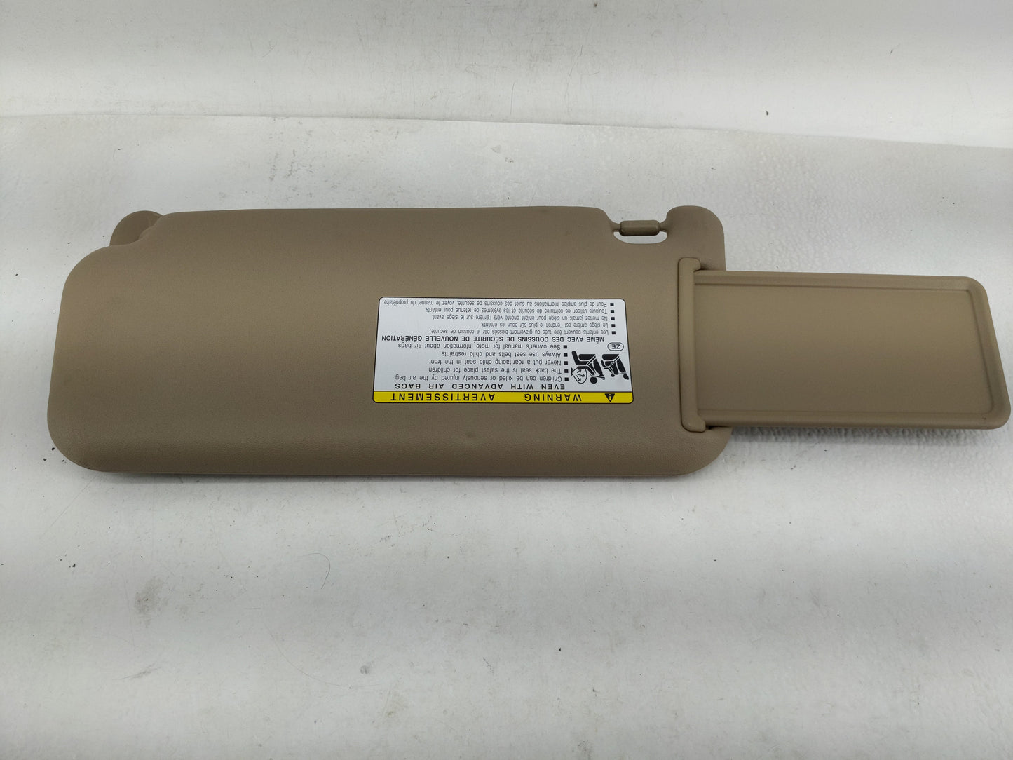 2010-2014 Toyota Rav4 Sun Visor Shade Replacement Driver Left Mirror Fits Fits 2010 2011 2012 2013 2014 OEM Used Auto Parts 