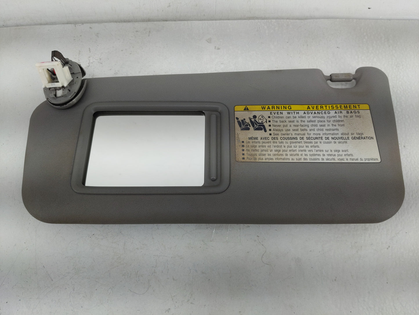 2010-2014 Toyota Rav4 Sun Visor Shade Replacement Driver Left Mirror Fits Fits 2010 2011 2012 2013 2014 OEM Used Auto Parts 