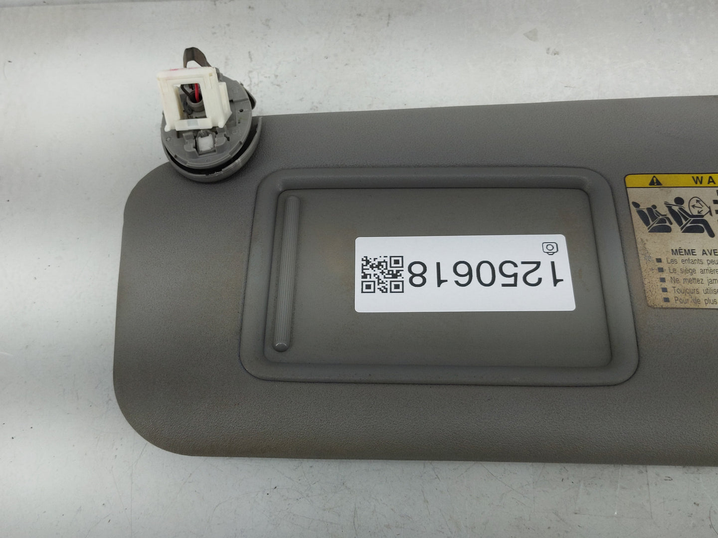 2010-2014 Toyota Rav4 Sun Visor Shade Replacement Driver Left Mirror Fits Fits 2010 2011 2012 2013 2014 OEM Used Auto Parts 