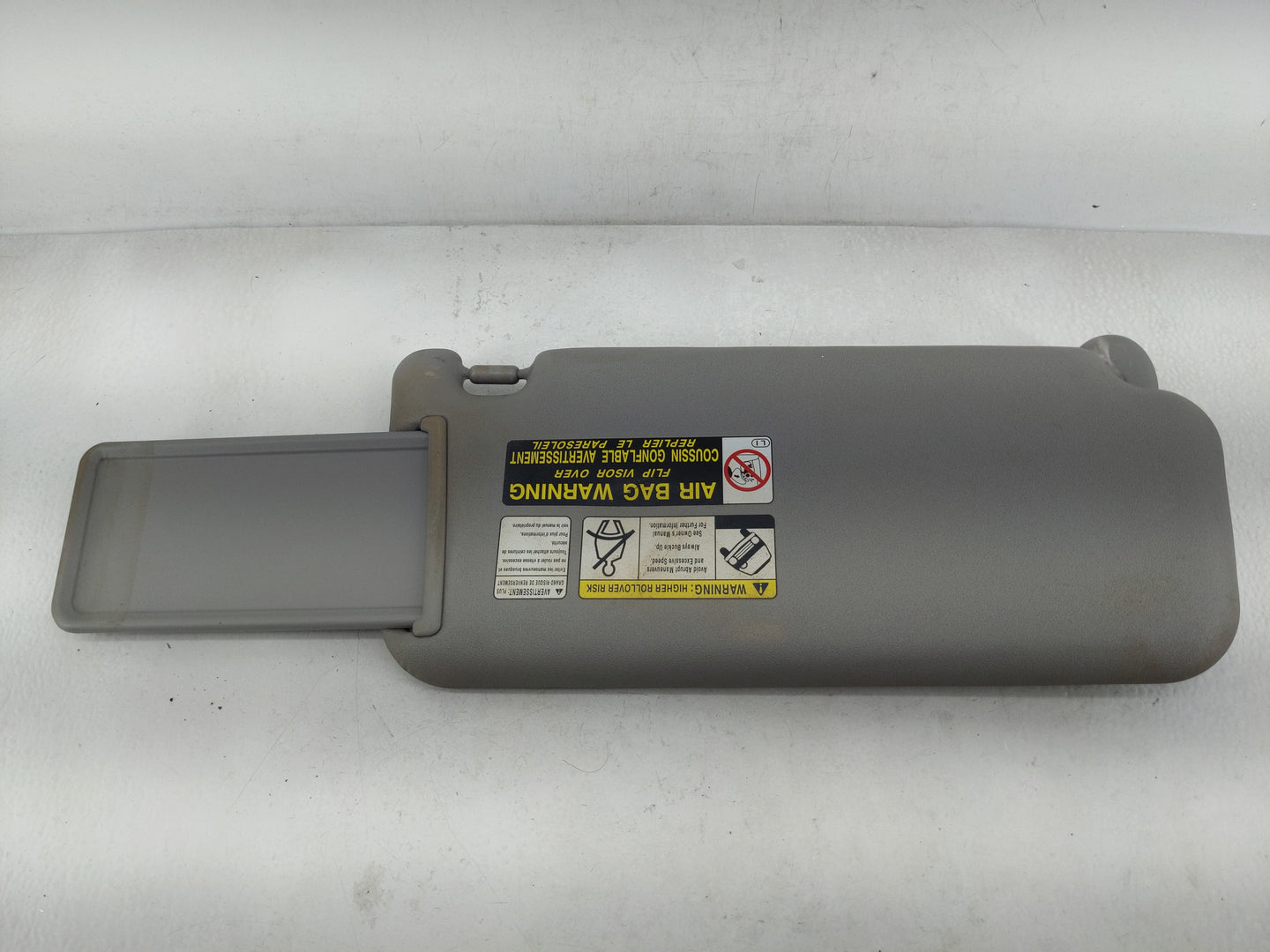 2010-2014 Toyota Rav4 Sun Visor Shade Replacement Driver Left Mirror Fits Fits 2010 2011 2012 2013 2014 OEM Used Auto Parts 