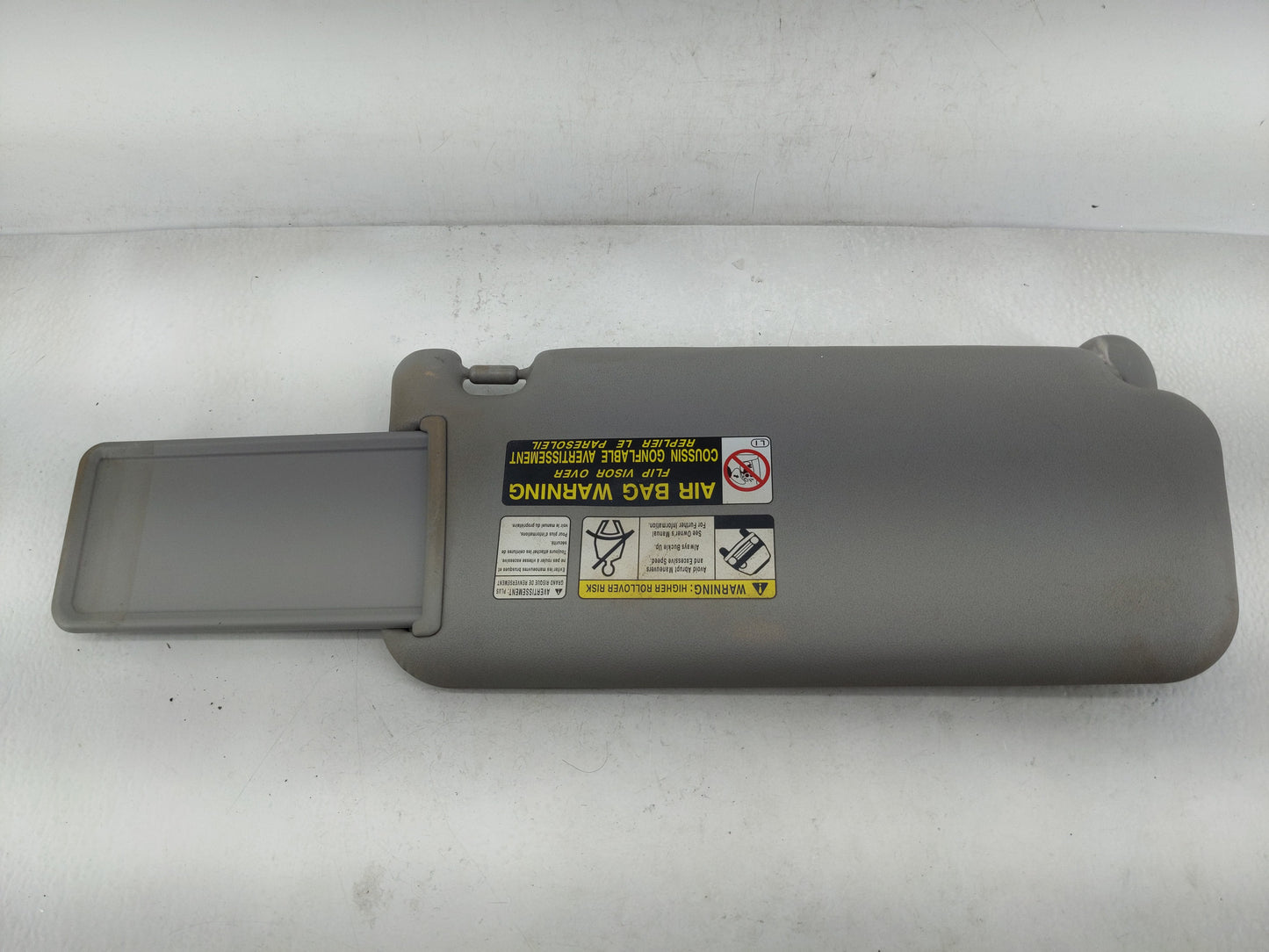 2010-2014 Toyota Rav4 Sun Visor Shade Replacement Driver Left Mirror Fits Fits 2010 2011 2012 2013 2014 OEM Used Auto Parts 