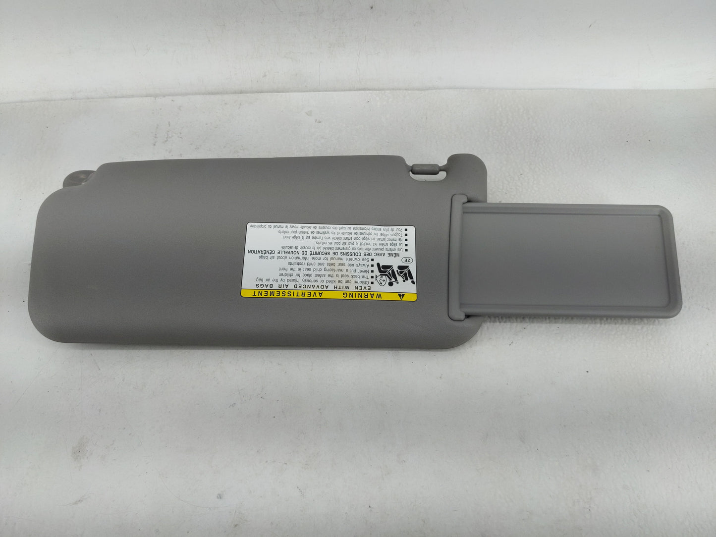 2010-2014 Toyota Rav4 Sun Visor Shade Replacement Passenger Right Mirror Fits Fits 2010 2011 2012 2013 2014 OEM Used Auto Pa