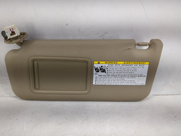 2010-2014 Toyota Rav4 Sun Visor Shade Replacement Driver Left Mirror Fits Fits 2010 2011 2012 2013 2014 OEM Used Auto Parts 