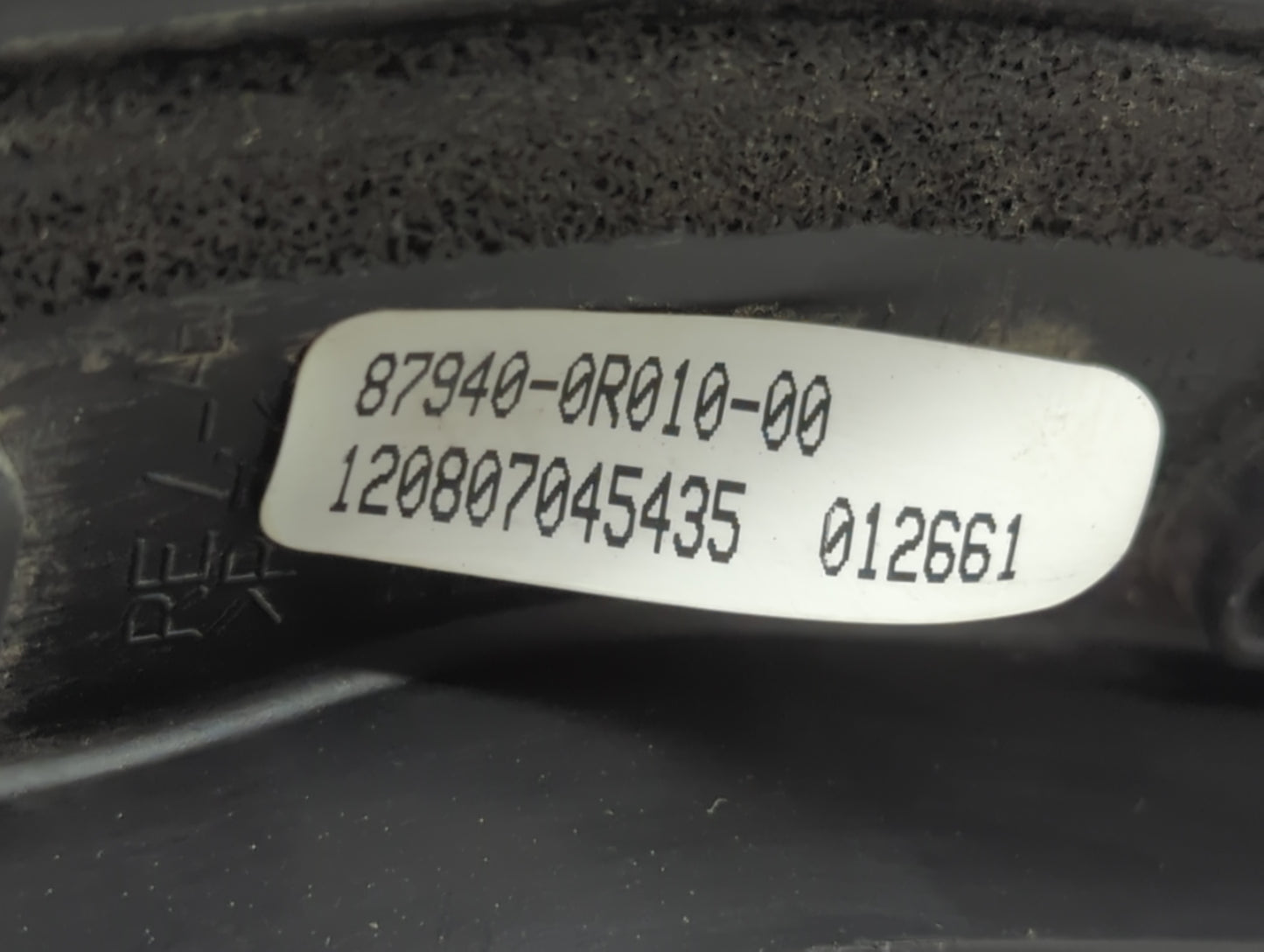 2009-2012 Toyota Rav4 Driver Side View Mirror - Left Door Mirror OEM Used - Oemusedautoparts1.com