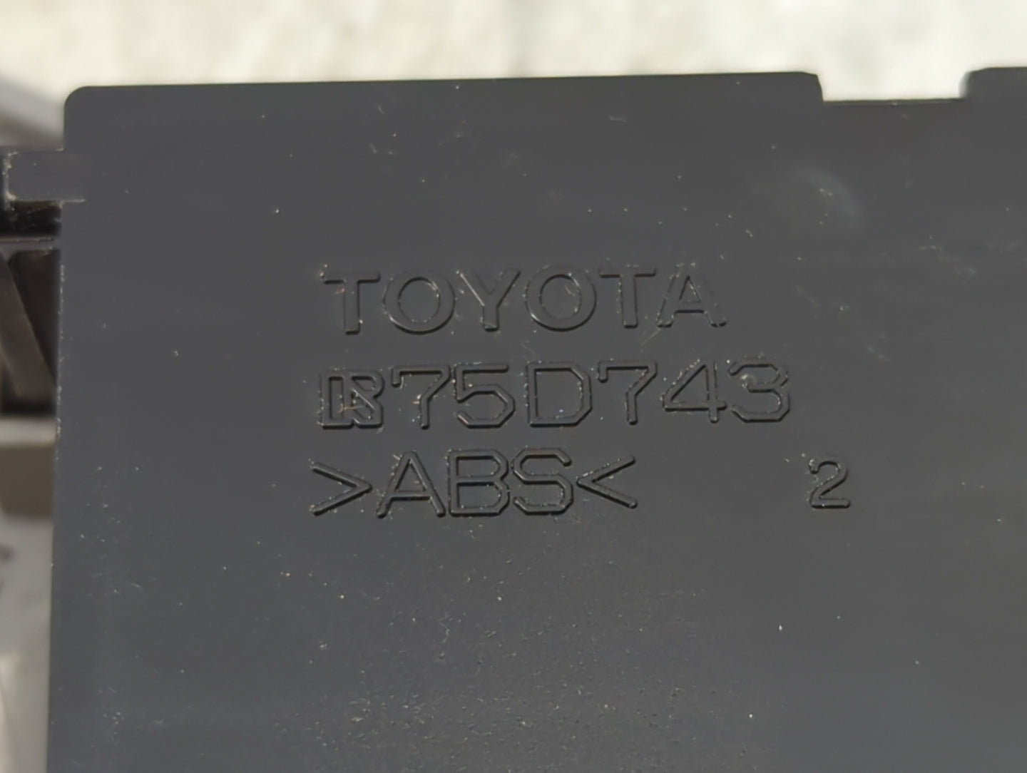 2012 Toyota Rav4 Climate Control Module Temperature AC/Heater Replacement P/N:B75D743 H13-5G28-N Fits OEM Used Auto Parts - 