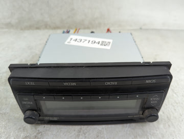 2012 Toyota Rav4 Radio AM FM Cd Player Receiver Replacement P/N:86120-0R130 CQ-JT31E14D Fits OEM Used Auto Parts - Oemusedau