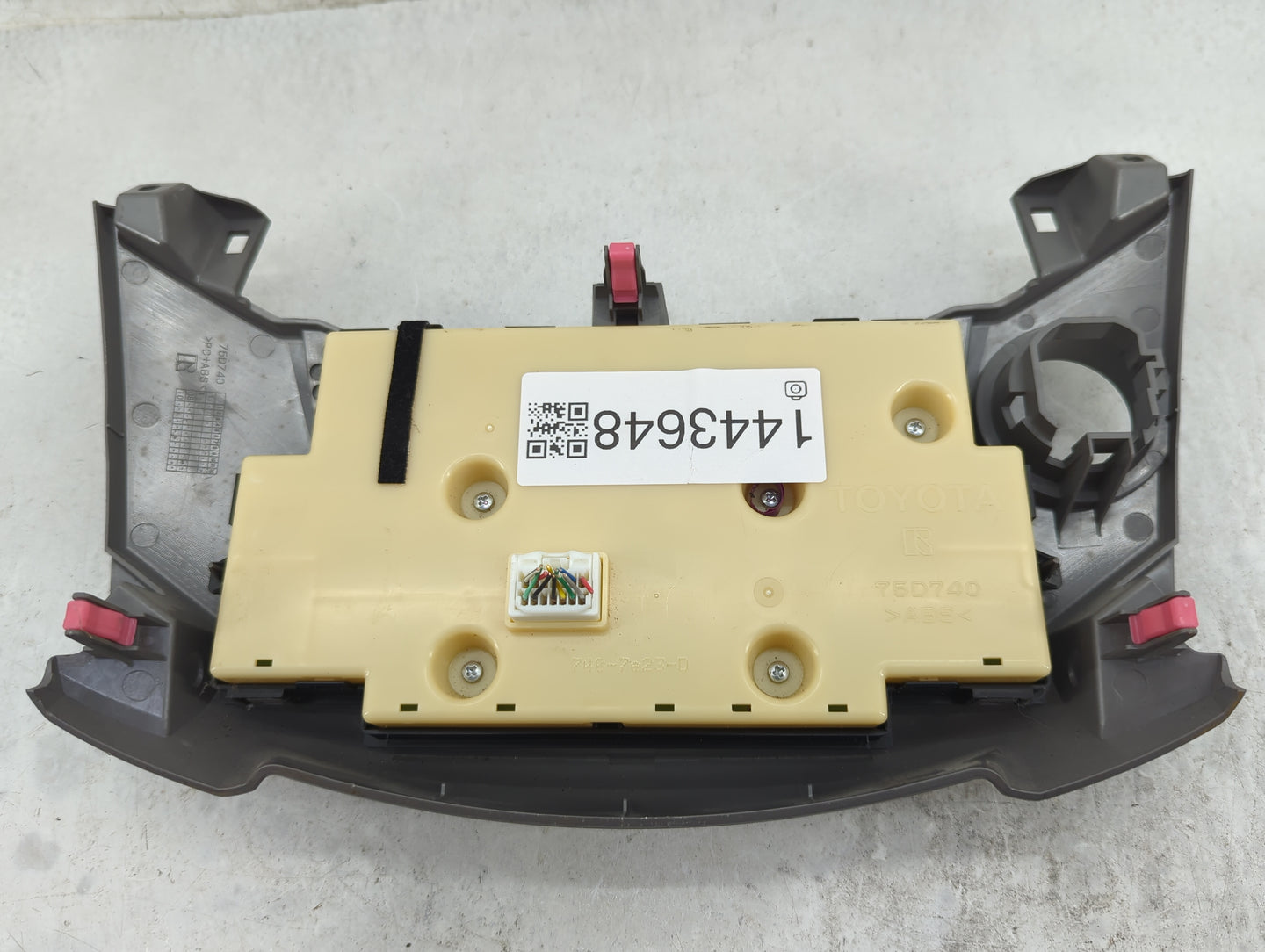 2009-2012 Toyota Rav4 Climate Control Module Temperature AC/Heater Replacement P/N:75D740 Fits Fits 2009 2010 2011 2012 OEM 
