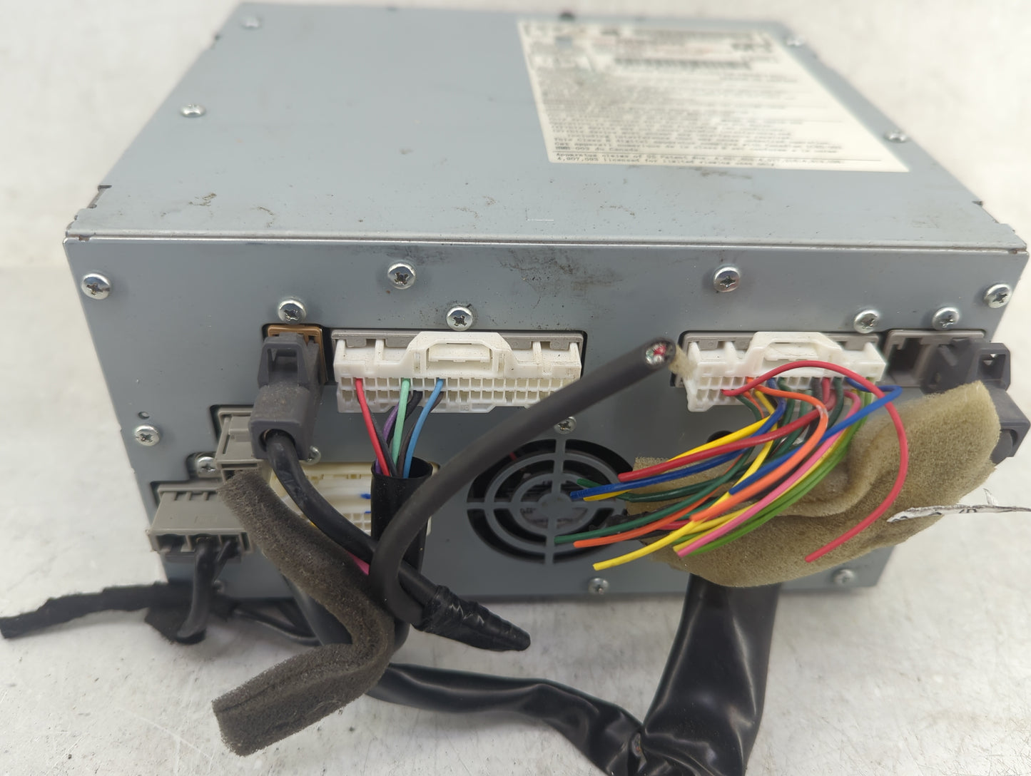 2012 Toyota Rav4 Radio AM FM Cd Player Receiver Replacement P/N:25915 9GE1C Fits OEM Used Auto Parts - Oemusedautoparts1.com