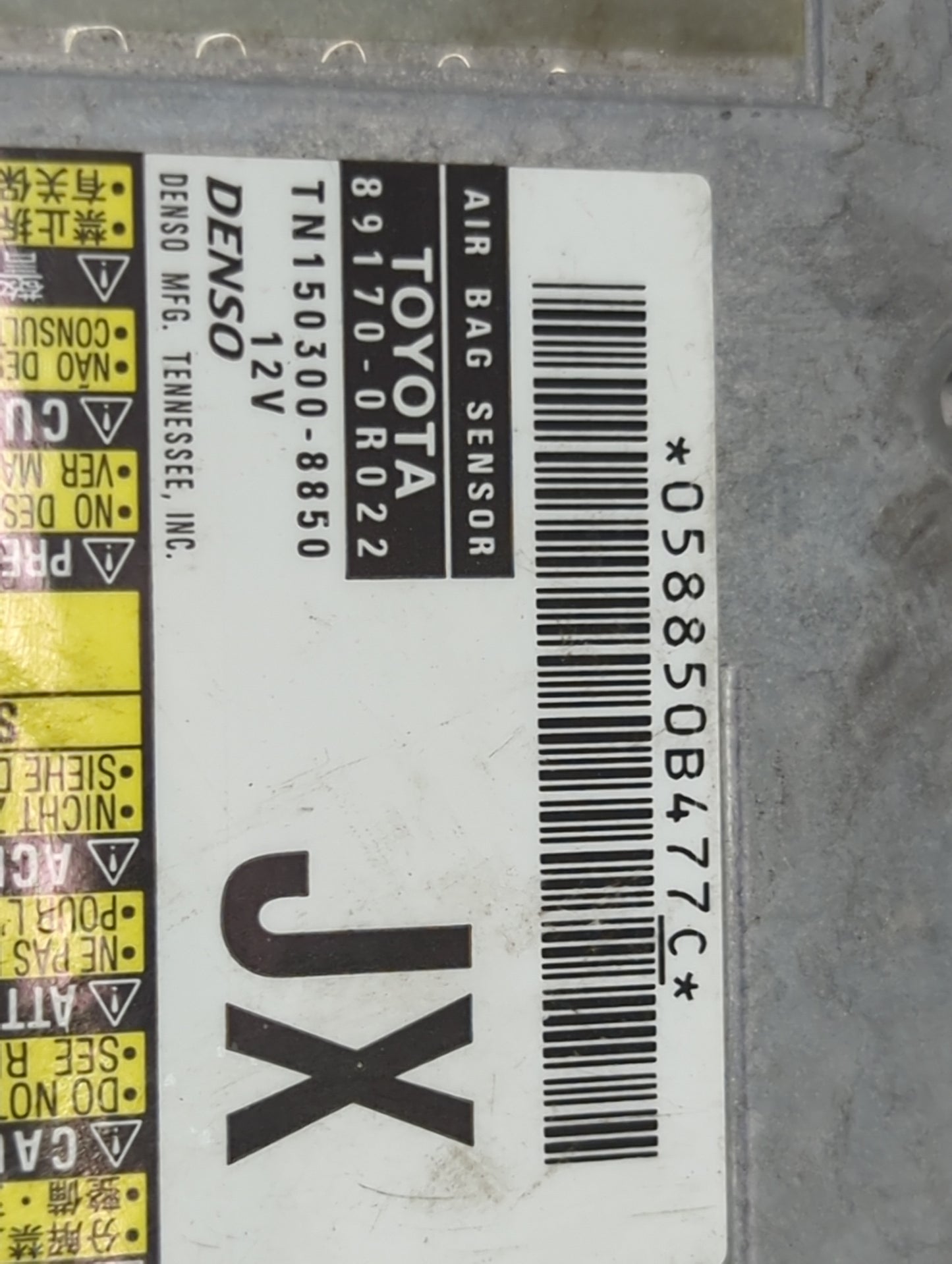2012 Toyota Rav4 PCM Engine Control Computer ECU ECM PCU OEM P/N:89170-0R022 TN150300-8850 Fits OEM Used Auto Parts - Oemuse