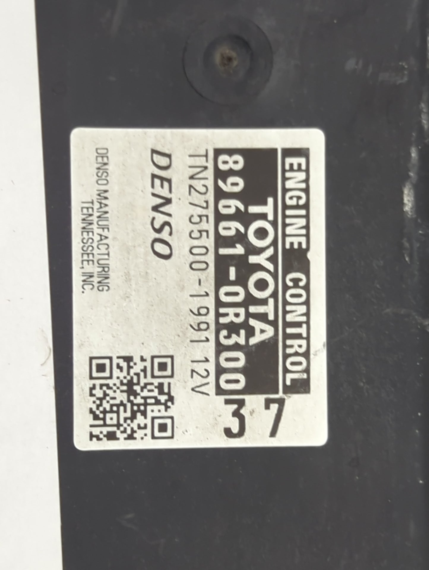 2012 Toyota Rav4 PCM Engine Control Computer ECU ECM PCU OEM P/N:89661-0R300 275500-1991 Fits OEM Used Auto Parts - Oemuseda
