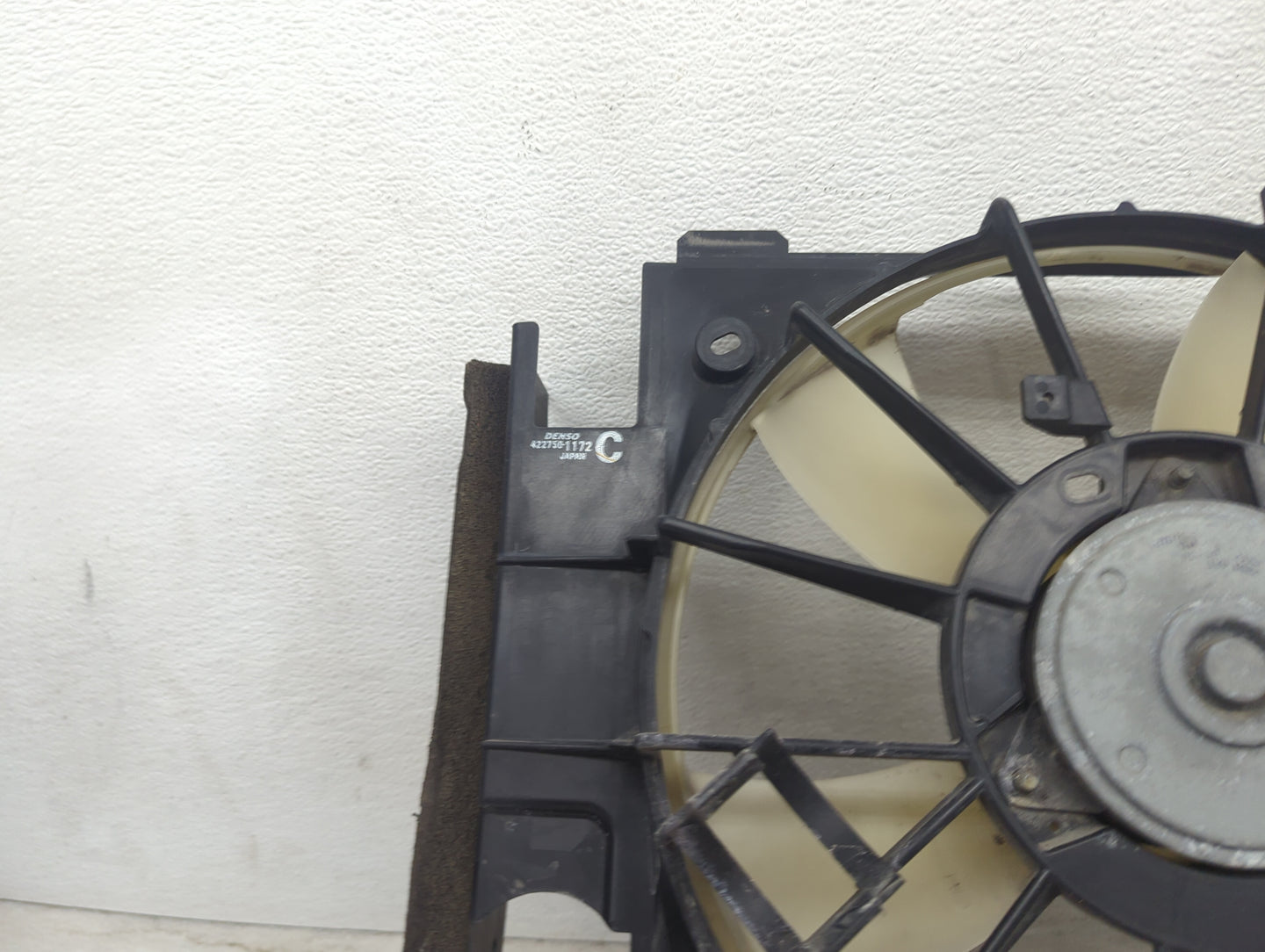 2006-2012 Toyota Rav4 Electric Radiator Cooling Fan Motor Assembly P/N:422750-1172 Fits Fits 2006 2007 2008 2009 2010 2011 2