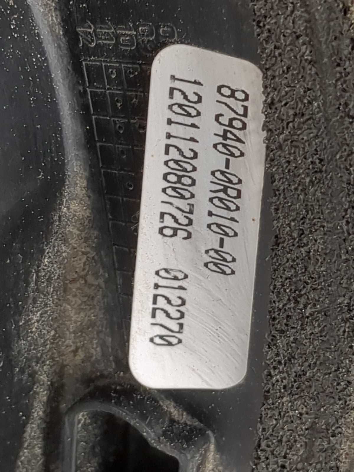 2009-2012 Toyota Rav4 Driver Side View Mirror - Left Door Mirror OEM Used - Oemusedautoparts1.com