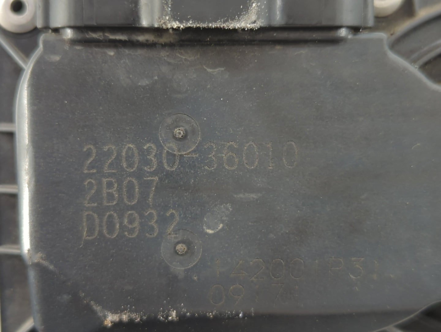 2009-2018 Toyota Rav4 Throttle Body P/N:22030-36010 22030-0V010 Fits Fits 2009 2010 2011 2012 2013 2014 2015 2016 2017 2018 