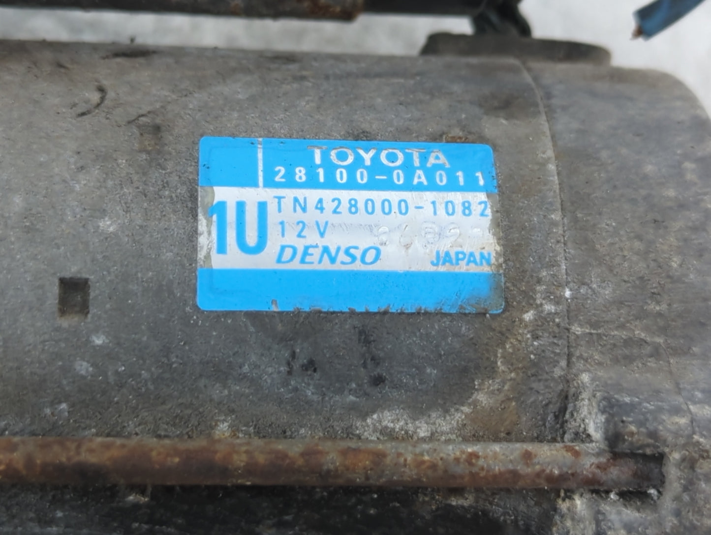 2009-2018 Toyota Rav4 Car Starter Motor Solenoid OEM P/N:TN428000-1082 28100-0A011 Fits OEM Used Auto Parts - Oemusedautopar
