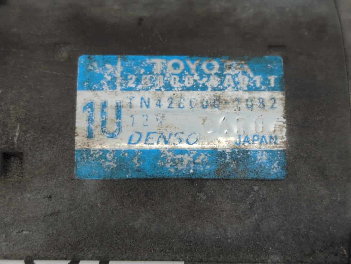 2012 Toyota Rav4 Car Starter Motor Solenoid OEM P/N:TN426000-1082 Fits OEM Used Auto Parts - Oemusedautoparts1.com