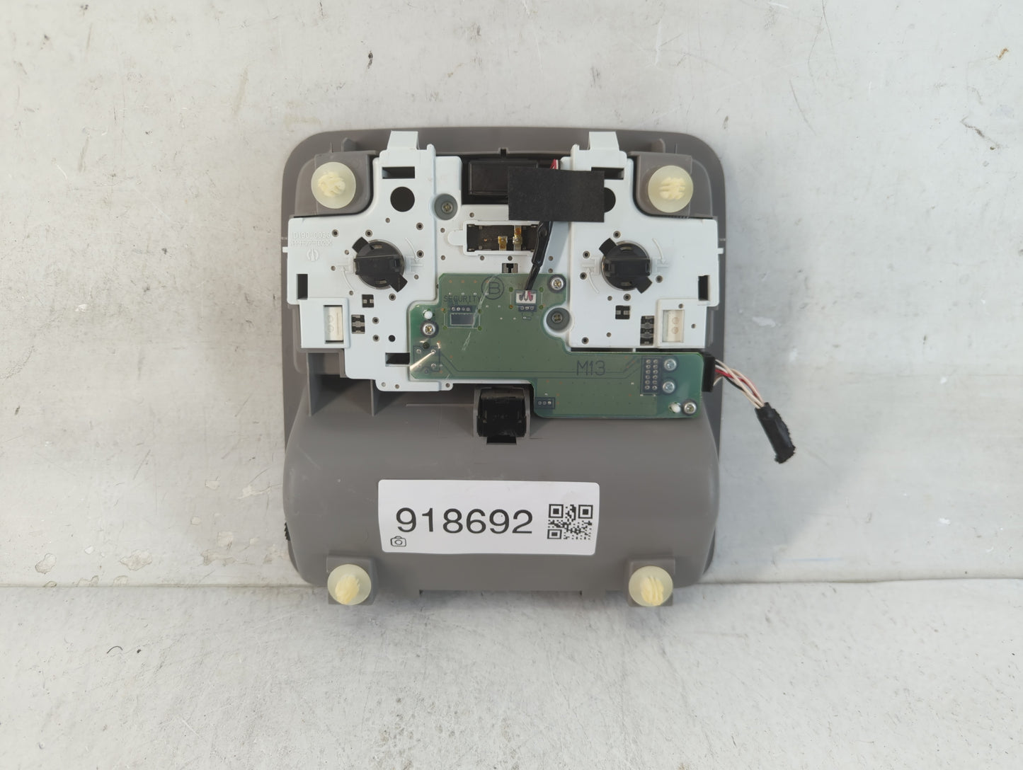 2012 Toyota Rav4 Overhead Roof Console - Oemusedautoparts1.com