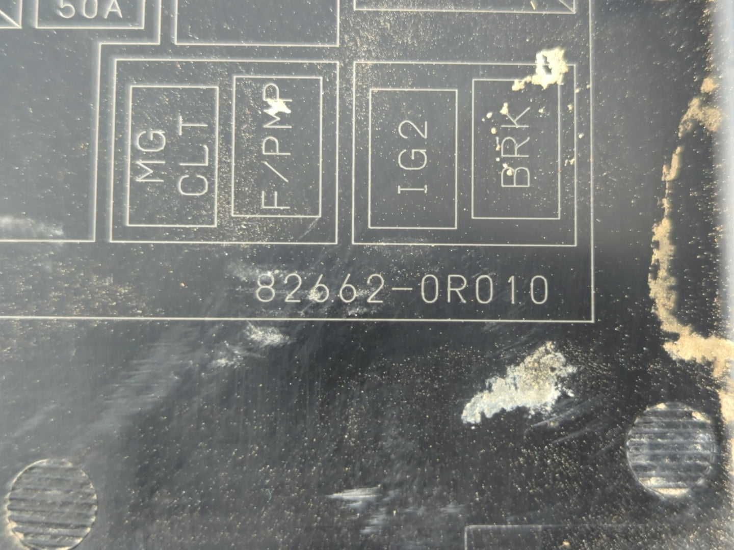 2010-2012 Toyota Rav4 Fusebox Fuse Box Panel Relay Module P/N:82662-0R010 Fits Fits 2010 2011 2012 OEM Used Auto Parts - Oem