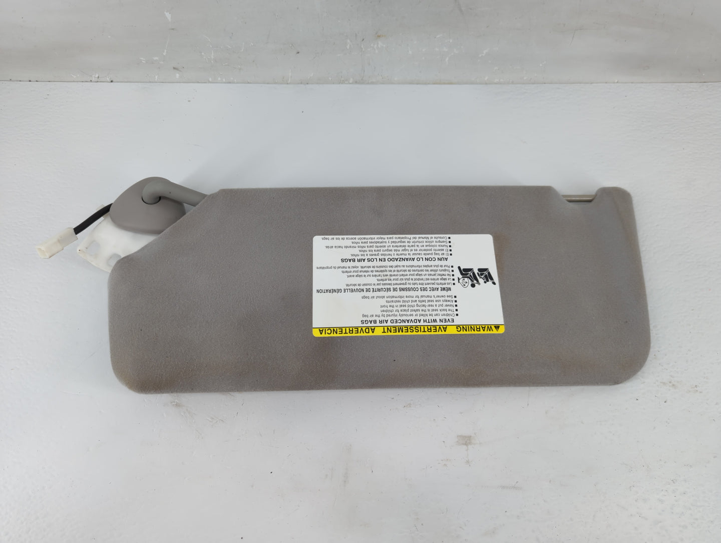 2011-2014 Toyota Sienna Sun Visor Shade Replacement Passenger Right Mirror Fits Fits 2011 2012 2013 2014 OEM Used Auto Parts