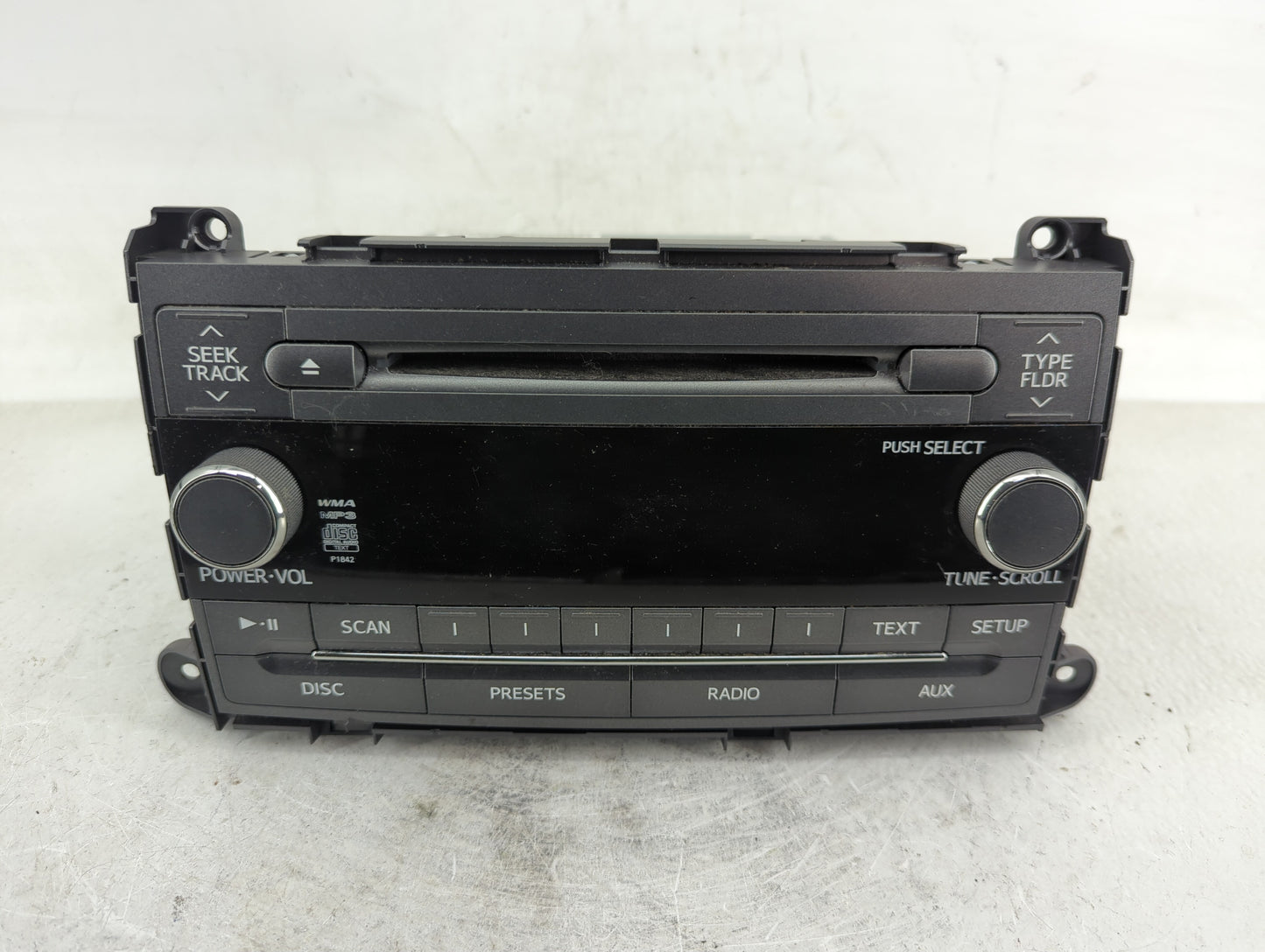 2011-2014 Toyota Sienna Radio AM FM Cd Player Receiver Replacement P/N:86120-08270 Fits Fits 2011 2012 2013 2014 OEM Used Au