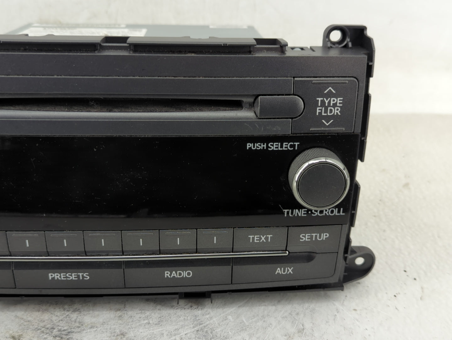 2011-2014 Toyota Sienna Radio AM FM Cd Player Receiver Replacement P/N:86120-08270 Fits Fits 2011 2012 2013 2014 OEM Used Au
