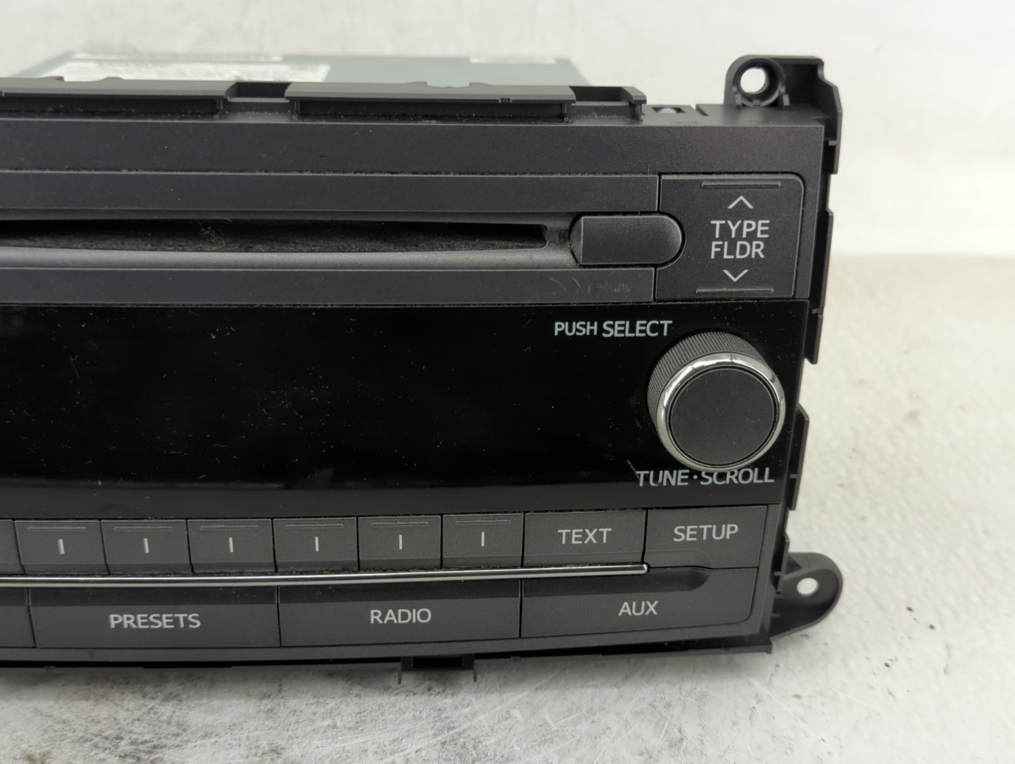 2011-2014 Toyota Sienna Radio AM FM Cd Player Receiver Replacement P/N:86120-08270 Fits Fits 2011 2012 2013 2014 OEM Used Au