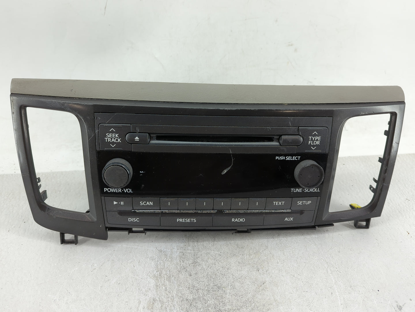 2011-2014 Toyota Sienna Radio AM FM Cd Player Receiver Replacement P/N:86120-08270 Fits Fits 2011 2012 2013 2014 OEM Used Au