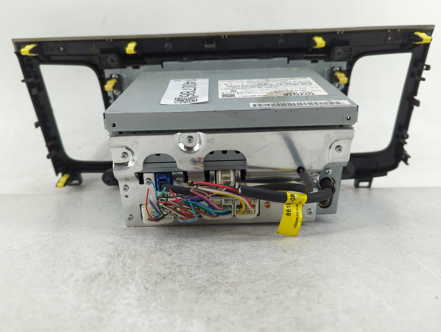 2011-2014 Toyota Sienna Radio AM FM Cd Player Receiver Replacement P/N:86120-08270 Fits Fits 2011 2012 2013 2014 OEM Used Au
