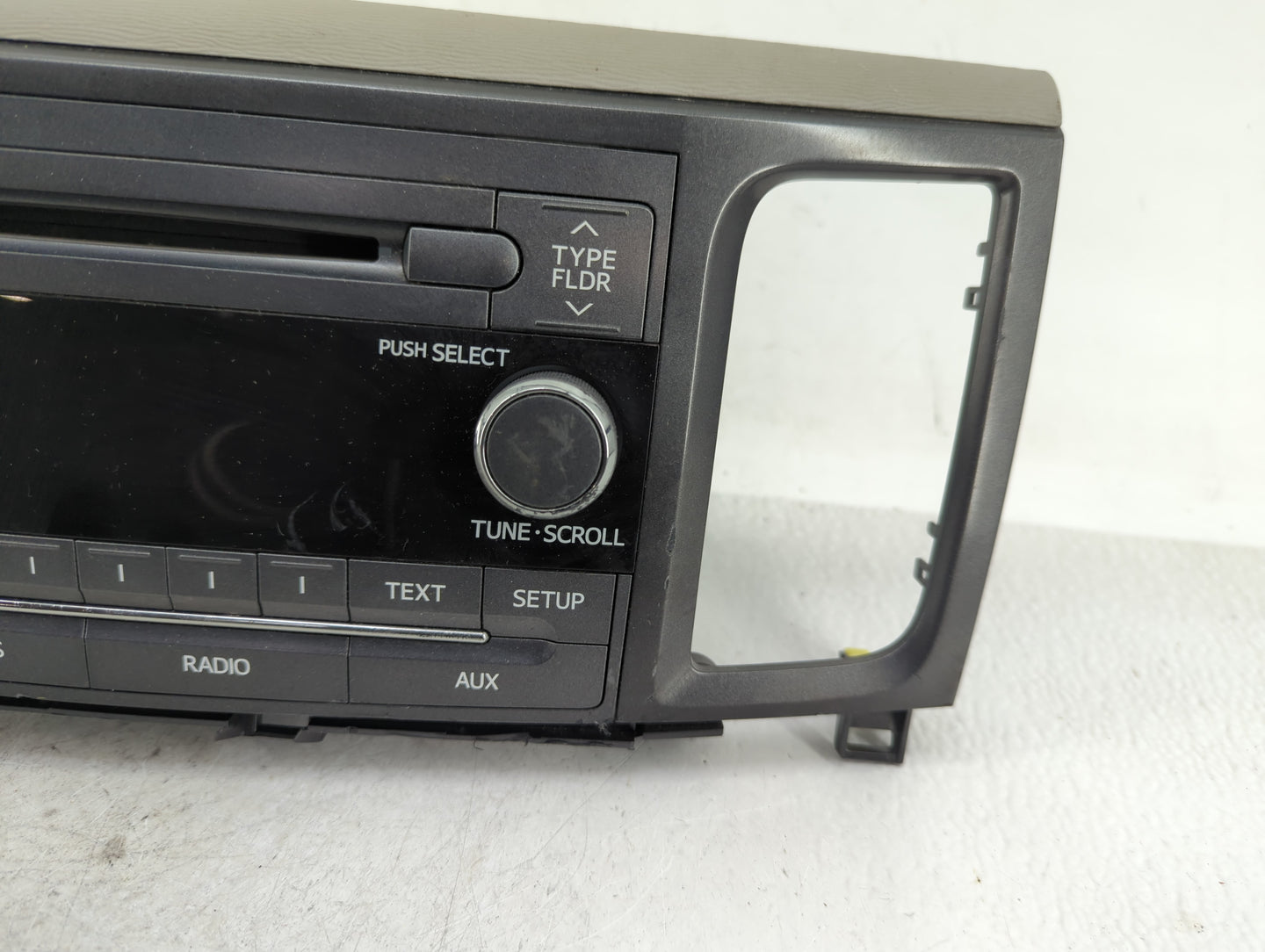 2011-2014 Toyota Sienna Radio AM FM Cd Player Receiver Replacement P/N:86120-08270 Fits Fits 2011 2012 2013 2014 OEM Used Au