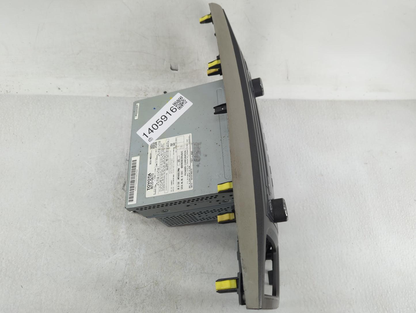 2011-2014 Toyota Sienna Radio AM FM Cd Player Receiver Replacement P/N:86120-08270 Fits Fits 2011 2012 2013 2014 OEM Used Au