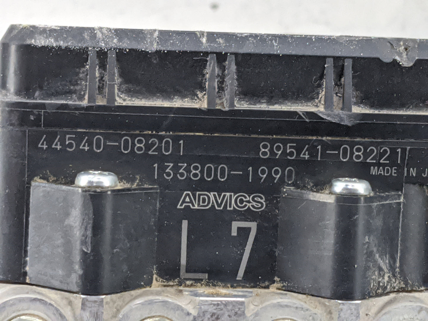 2012-2014 Toyota Sienna ABS Pump Control Module Replacement P/N:44540-08201 89541-08221, 133800-1990 Fits Fits 2012 2013 201