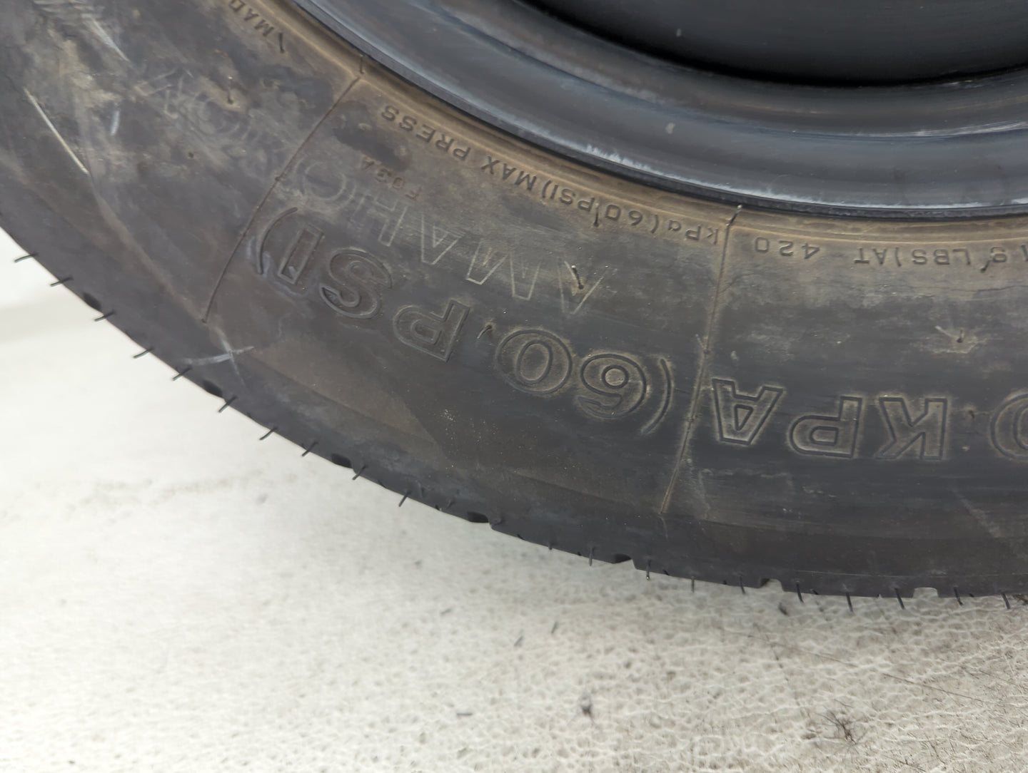 2011-2020 Toyota Sienna Spare Donut Tire Wheel Rim Oem 1486919 - Oemusedautoparts1.com