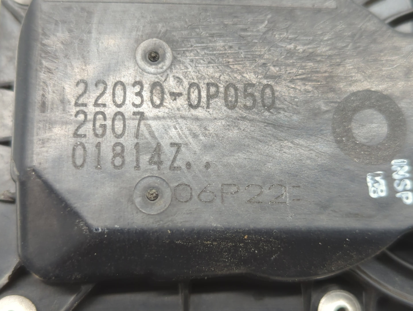 2007-2016 Toyota Sienna Throttle Body P/N:22030-0P050 22030-31030 Fits OEM Used Auto Parts - Oemusedautoparts1.com