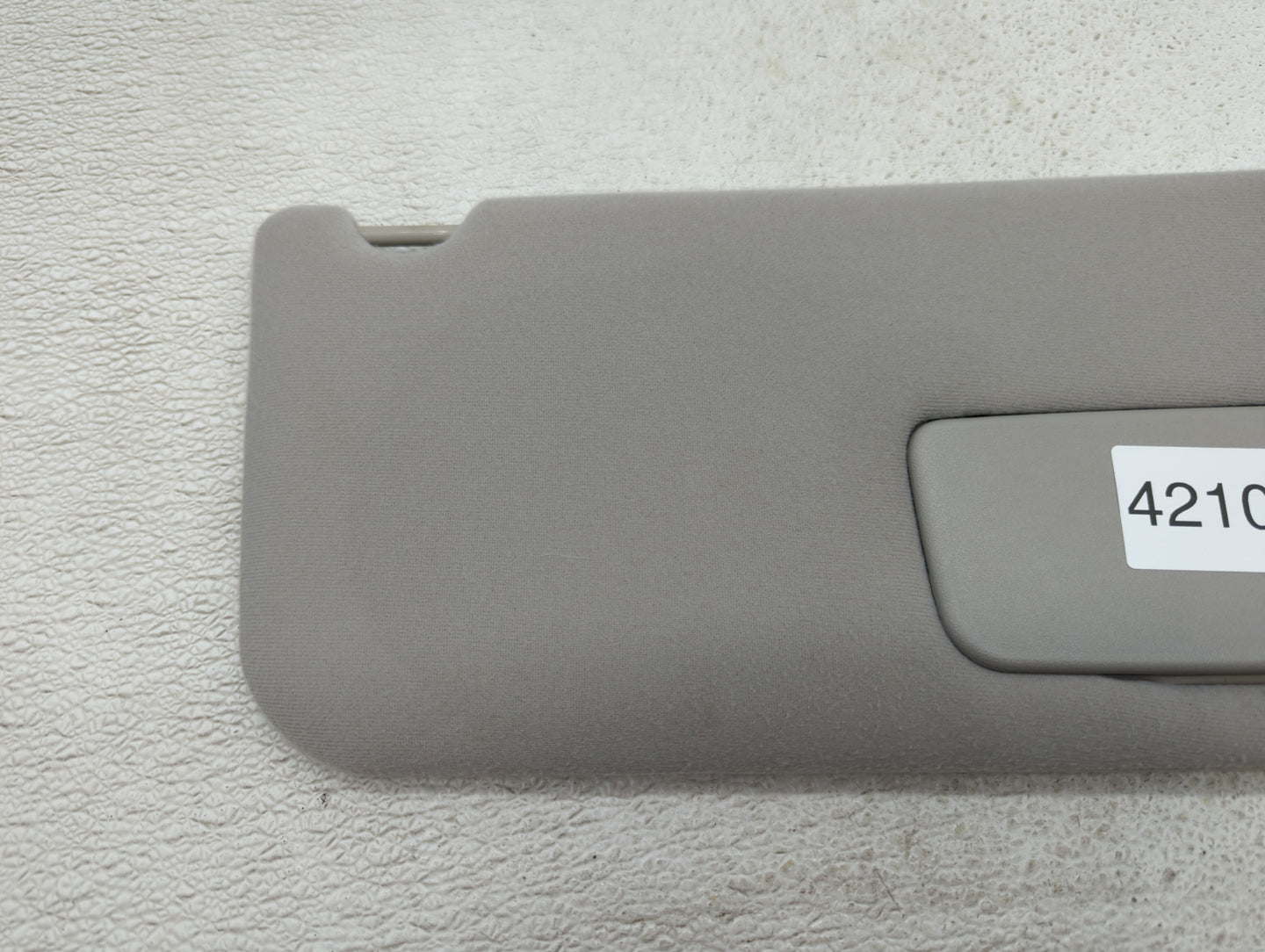 2011-2014 Toyota Sienna Sun Visor Shade Replacement Passenger Right Mirror Fits Fits 2011 2012 2013 2014 OEM Used Auto Parts