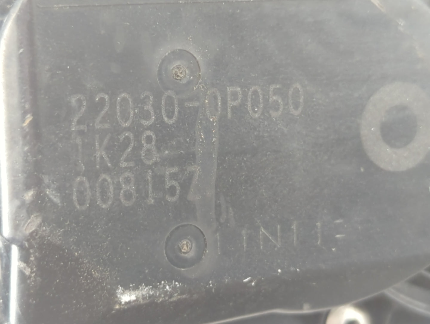 2007-2016 Toyota Sienna Throttle Body P/N:22030-0P050 Fits OEM Used Auto Parts - Oemusedautoparts1.com