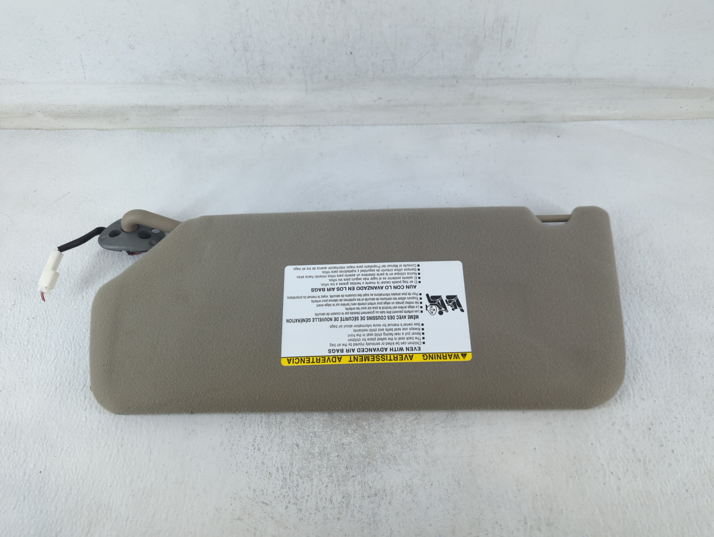 2011-2014 Toyota Sienna Sun Visor Shade Replacement Passenger Right Mirror Fits Fits 2011 2012 2013 2014 OEM Used Auto Parts