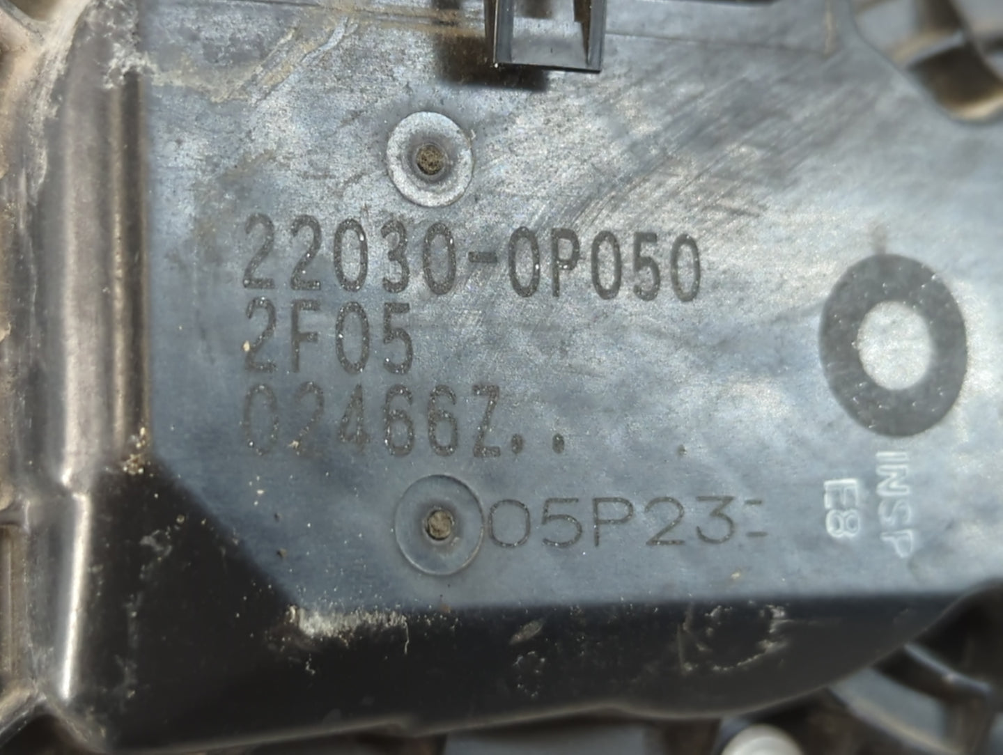 2007-2016 Toyota Sienna Throttle Body P/N:22030-0P050 Fits OEM Used Auto Parts - Oemusedautoparts1.com