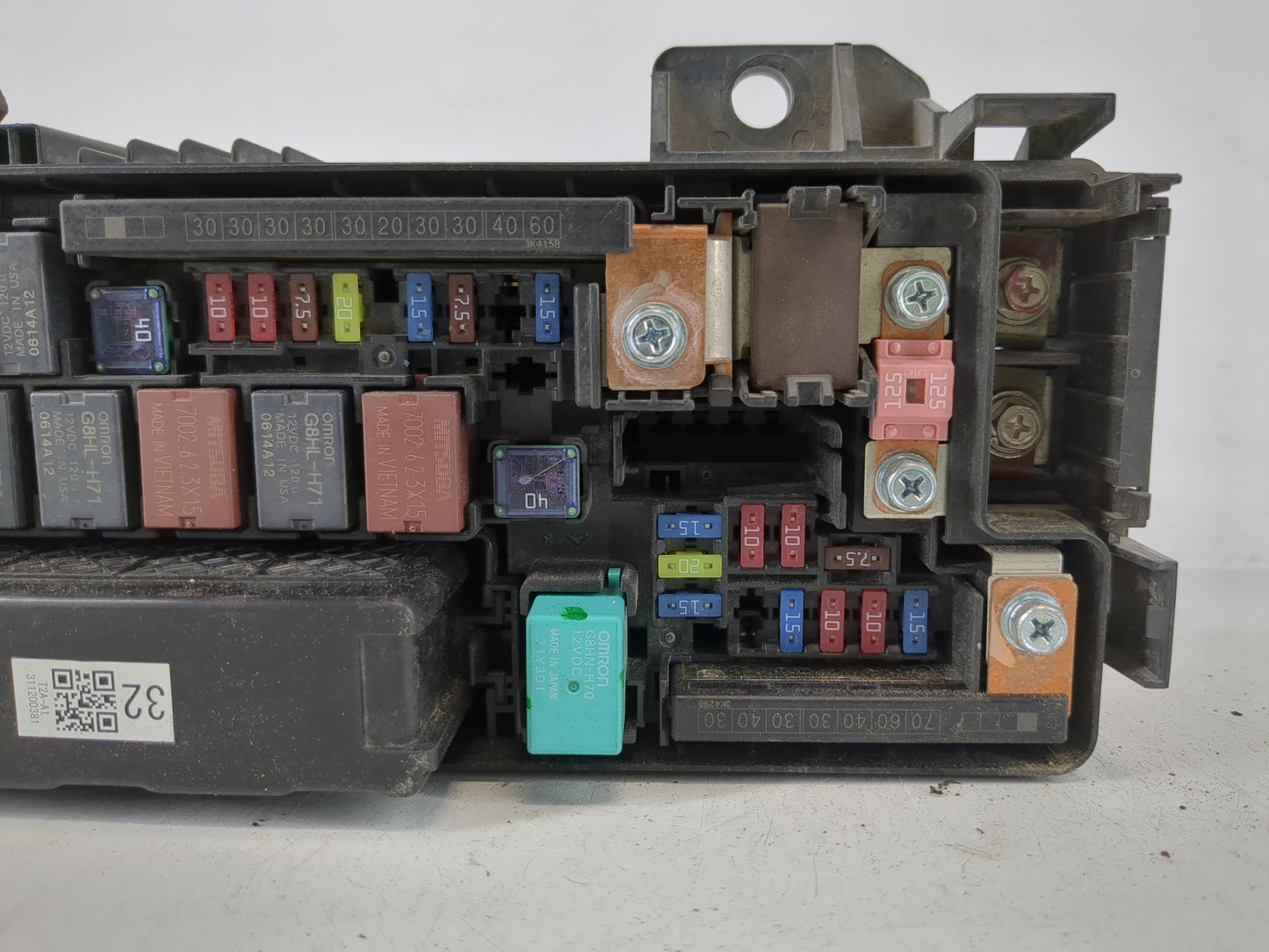 2012-2013 Toyota Tacoma Fusebox Fuse Box Panel Relay Module P/N:PP-TD20 Fits Fits 2012 2013 OEM Used Auto Parts - Oemusedaut