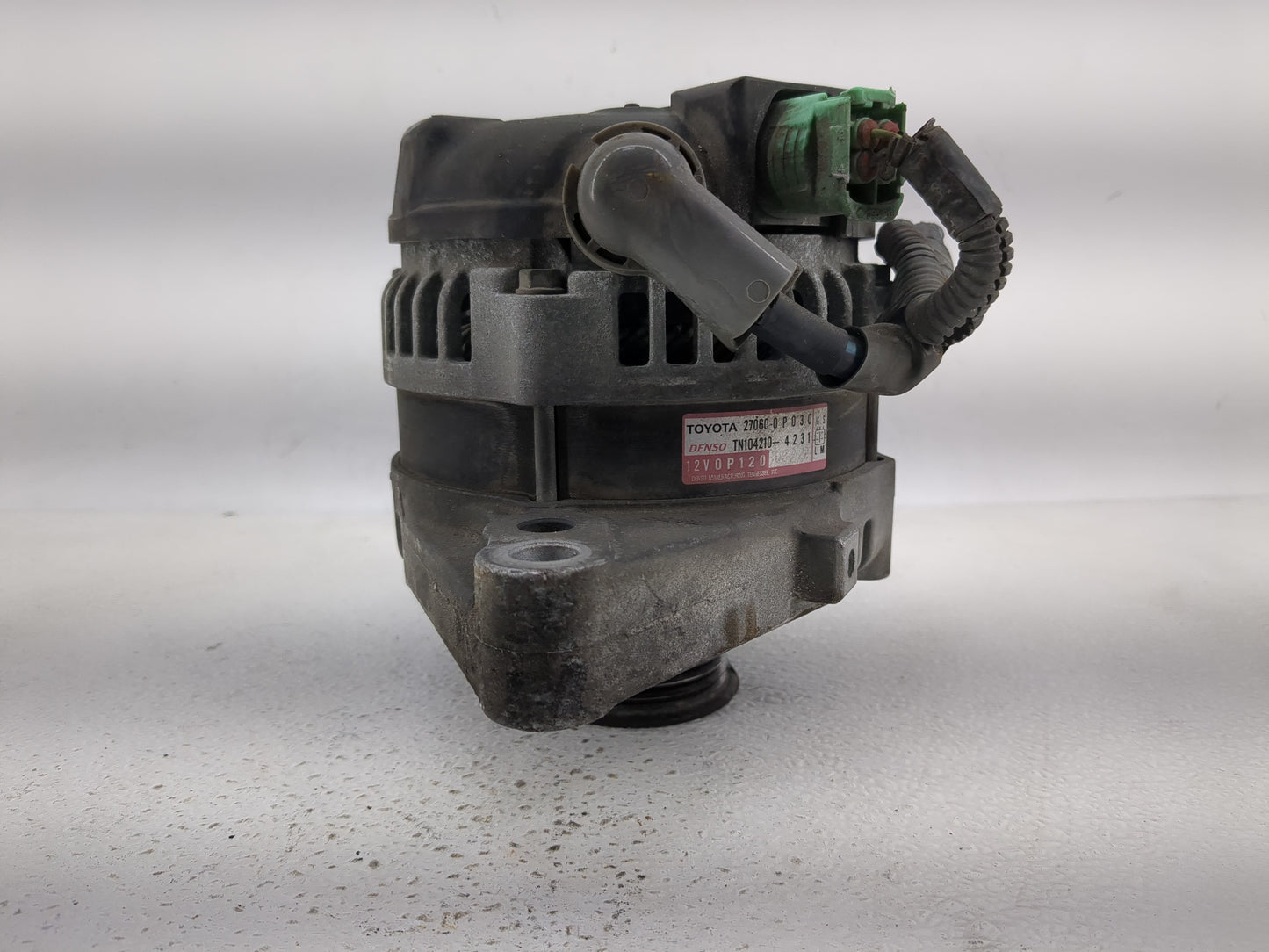 2005-2015 Toyota Tacoma Alternator Replacement Generator Charging Assembly Engine OEM P/N:27060-0P030 Fits OEM Used Auto Par