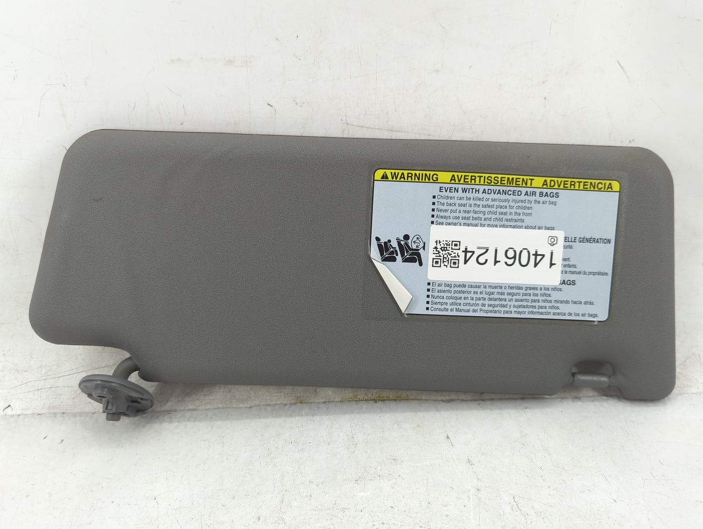 2012 Toyota Tacoma Sun Visor Shade Replacement Driver Left Mirror Fits OEM Used Auto Parts - Oemusedautoparts1.com