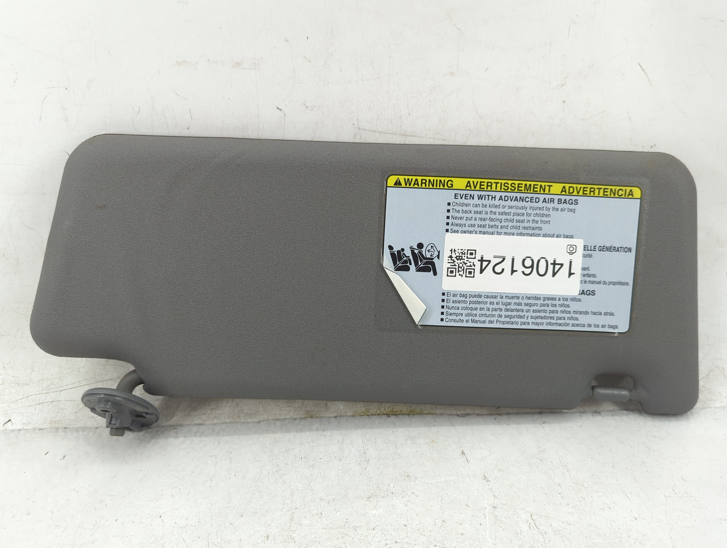 2012 Toyota Tacoma Sun Visor Shade Replacement Driver Left Mirror Fits OEM Used Auto Parts - Oemusedautoparts1.com