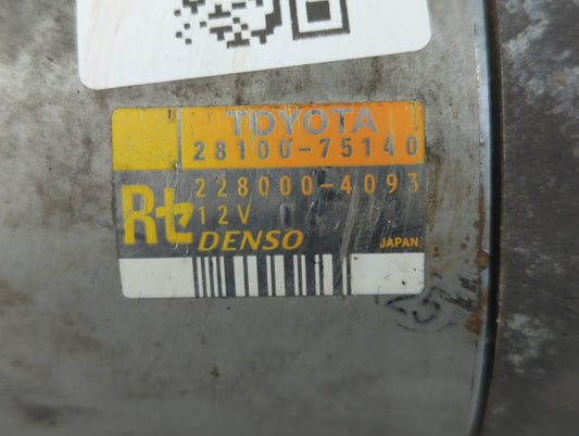 1995-2015 Toyota Tacoma Car Starter Motor Solenoid OEM P/N:228000-4093 28100-75140 Fits OEM Used Auto Parts