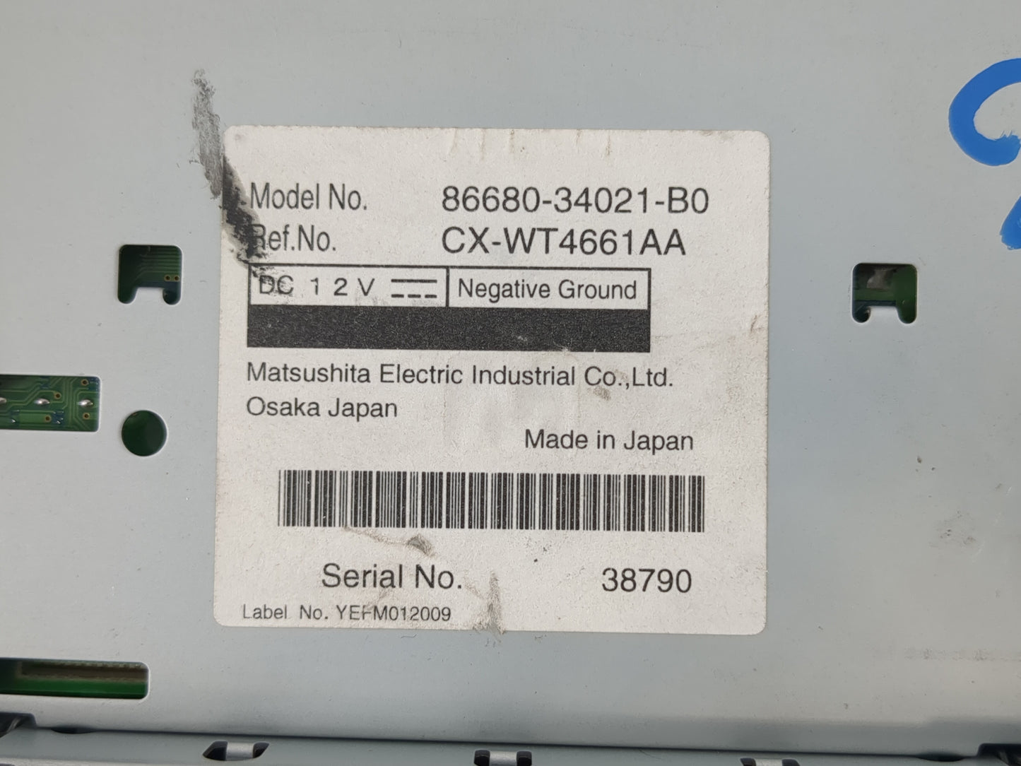 2007-2013 Toyota Tundra Information Display Screen - Oemusedautoparts1.com