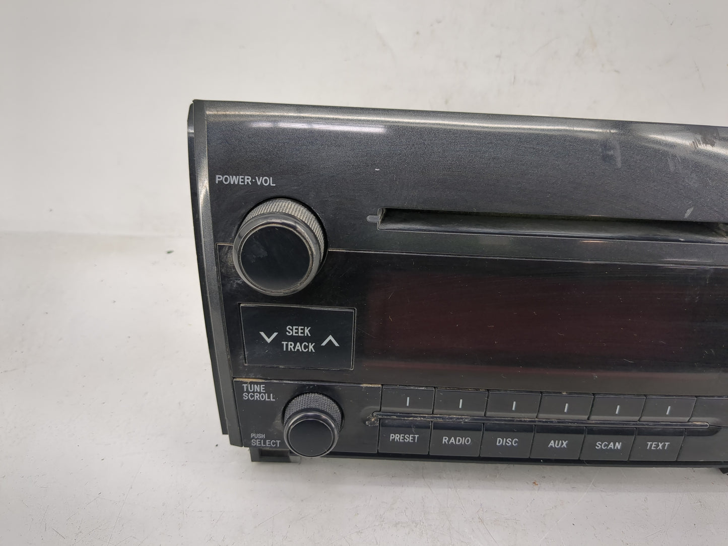 2010-2013 Toyota Tundra Radio AM FM Cd Player Receiver Replacement Fits Fits 2010 2011 2012 2013 OEM Used Auto Parts - Oemus