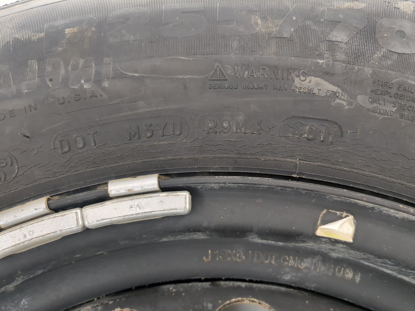 2007-2013 Toyota Tundra Spare Donut Tire Wheel Rim Oem - Oemusedautoparts1.com