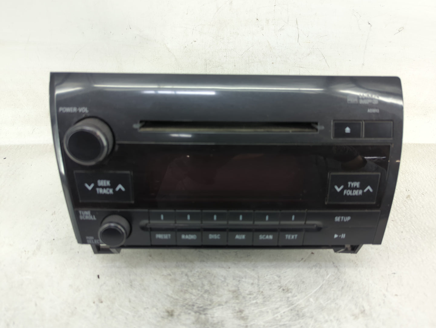 2010-2013 Toyota Tundra Radio AM FM Cd Player Receiver Replacement P/N:86120-0C290 Fits Fits 2010 2011 2012 2013 OEM Used Au